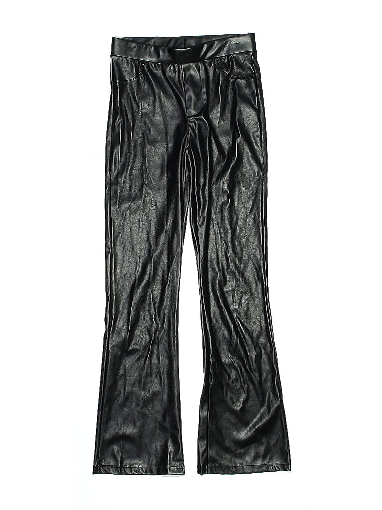 Zara Kids Metallic Black Casual Pants Size 11 (big kids) - photo 1