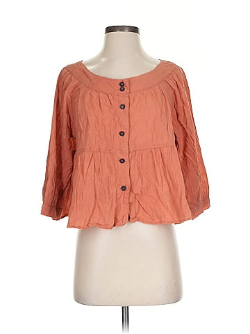 We the Free 3/4 Sleeve Blouse (view 1)