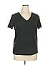 Lauren Jeans Co. 100% Cotton Black Short Sleeve T-Shirt Size 1X - photo 1