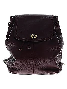 Coach Factory Leather Backpack