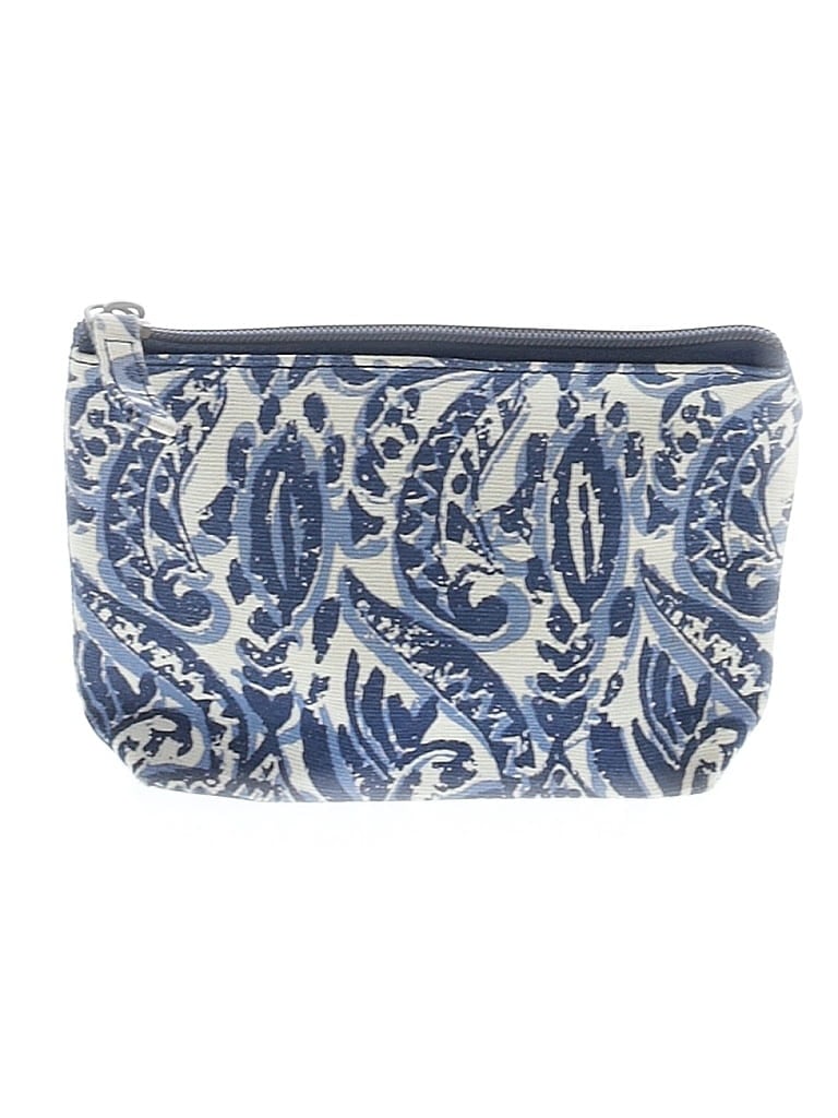 Rock Flower Paper 100% Cotton Paisley Blue Coin Purse One size - photo 1