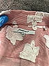 Foxcroft Hearts Pink Long Sleeve Button-Down Shirt Size 8 - photo 6