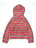 Mini Boden 100% Polyester Stripes Red Pink Jacket Size 9 - photo 2