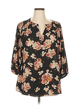 Rose + Olive 3/4 Sleeve Blouse