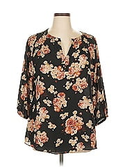 Rose + Olive 3/4 Sleeve Blouse
