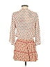 Elan 100% Rayon Paisley Ivory Pink Romper Size S - photo 2