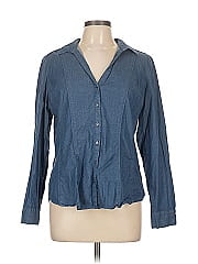 7th Avenue Design Studio New York & Company Long Sleeve Button Down Shirt