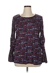 Susan Graver Long Sleeve Blouse