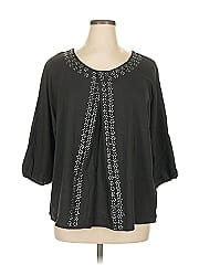 Daisy Fuentes 3/4 Sleeve Blouse