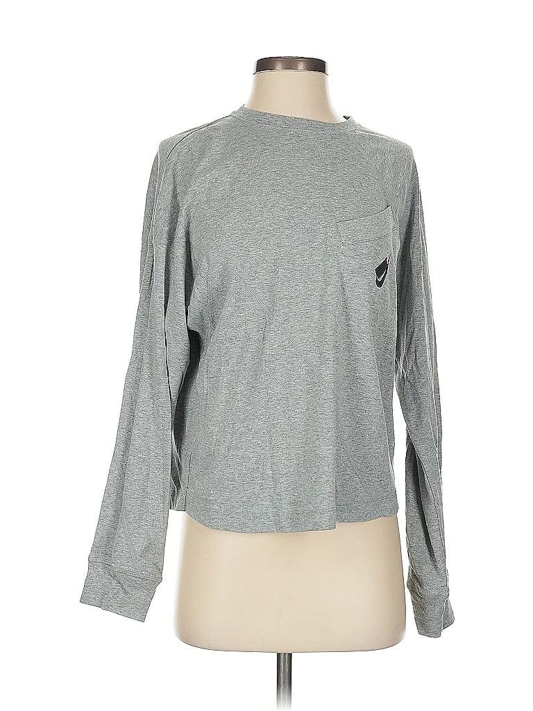 Click to view more detailed imagery on our partner's website Pre-owned Nike Long Sleeve T-shirt In Gray