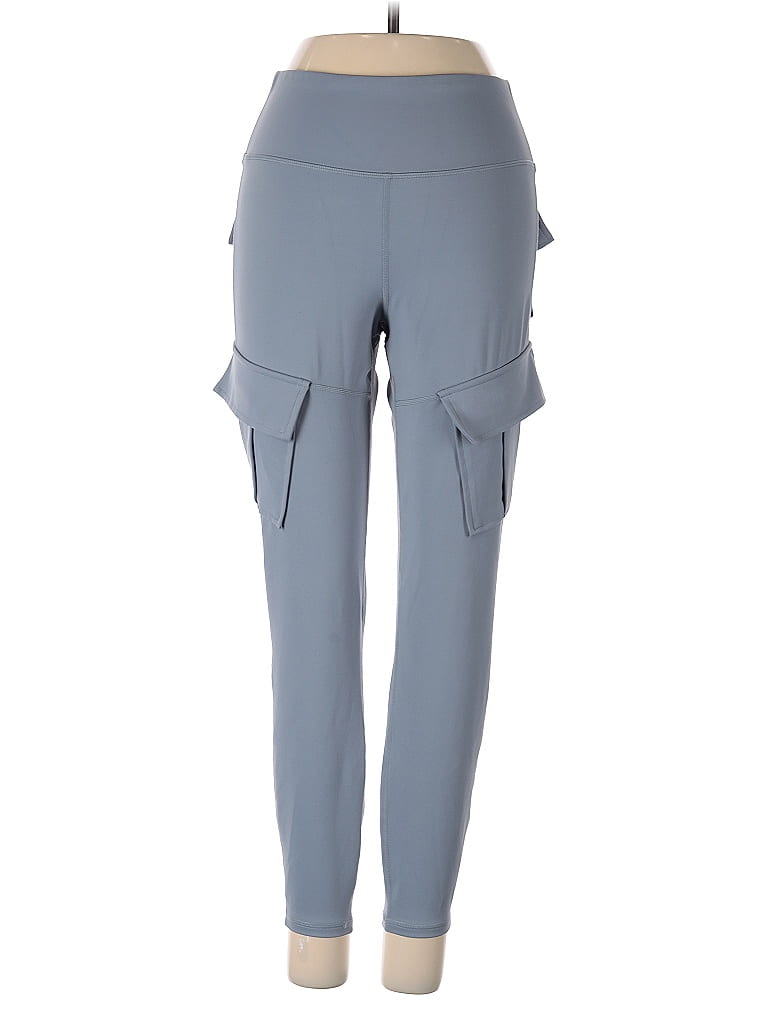 Halara 100% Polyester Blue Active Pants Size S - photo 1