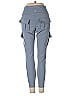 Halara 100% Polyester Blue Active Pants Size S - photo 2
