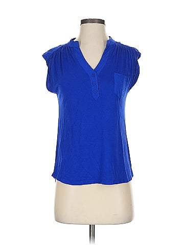 Cable & Gauge Short Sleeve Blouse (view 1)