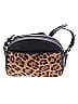 J.Crew 100% Leather Animal Print Brown Tan Leather Crossbody Bag One size - photo 3