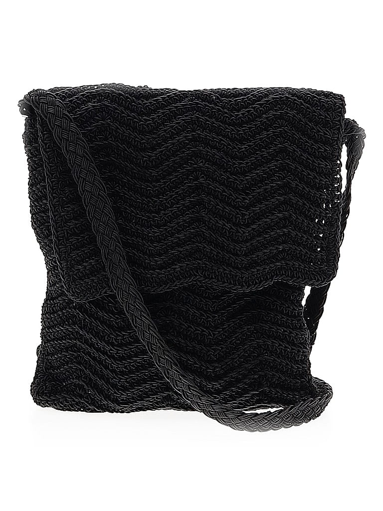 Unbranded Chevron-herringbone Black Shoulder Bag One size - photo 1