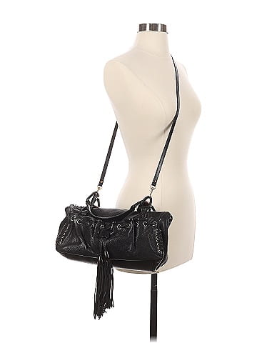 Giorgio Armani Leather Satchel (view 2)