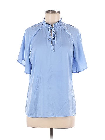 Banana Republic Factory Store Short Sleeve Blouse (view 1)