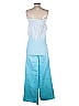 Young Fabulous & Broke Color Block Blue Teal Jumpsuit Size S - photo 2
