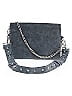 Bolongaro Trevor 100% Leather Gray Blue Leather Shoulder Bag One size - photo 1