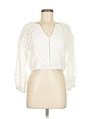 Line & Dot 3/4 Sleeve Blouse