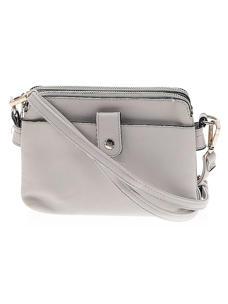Unbranded Solid Gray Crossbody Bag One size - photo 1