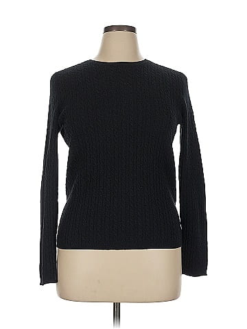 AK Anne Klein Cashmere Pullover Sweater (view 1)
