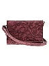 Assorted Brands Floral Burgundy Pink Crossbody Bag One size - photo 1