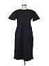 Who What Wear 100% Cotton Solid Black Casual Dress Size M - photo 1