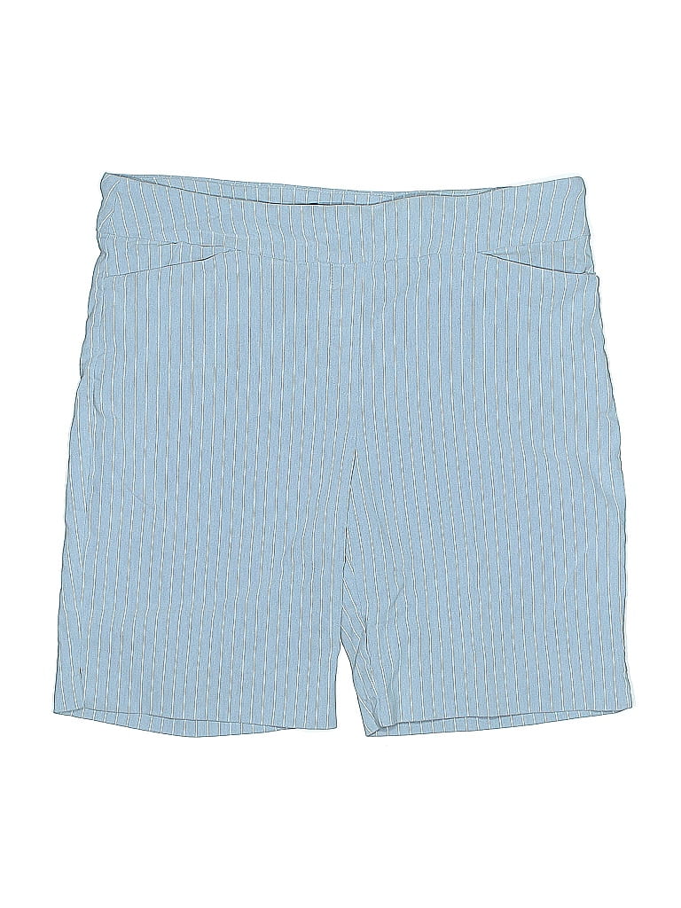 Hilary Radley Stripes Blue Shorts Size L - photo 1