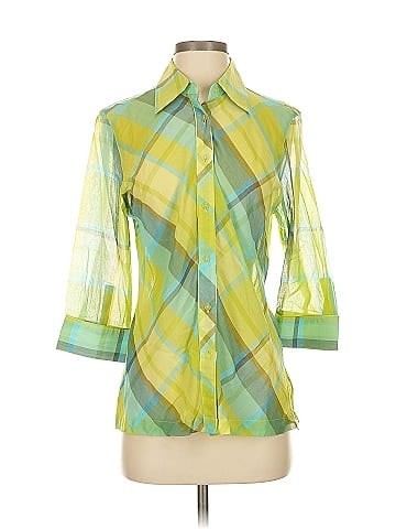 Valerie Stevens 3/4 Sleeve Button-Down Shirt (view 1)
