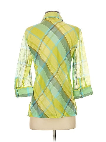 Valerie Stevens 3/4 Sleeve Button-Down Shirt (view 2)