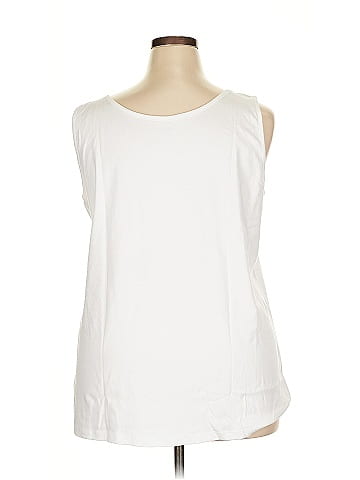 Lands' End Sleeveless T-Shirt (view 2)