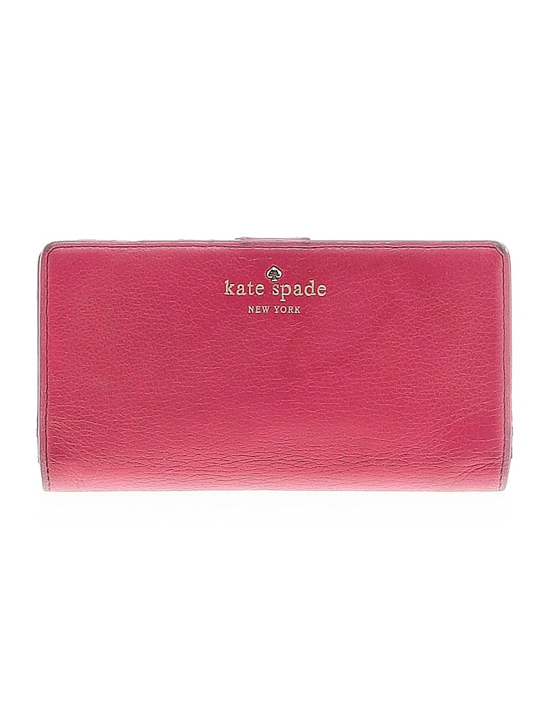 Kate Spade New York 100% Leather Pink Leather Wallet One size - photo 1