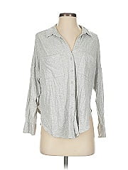 Lou & Grey For Loft 3/4 Sleeve Button Down Shirt