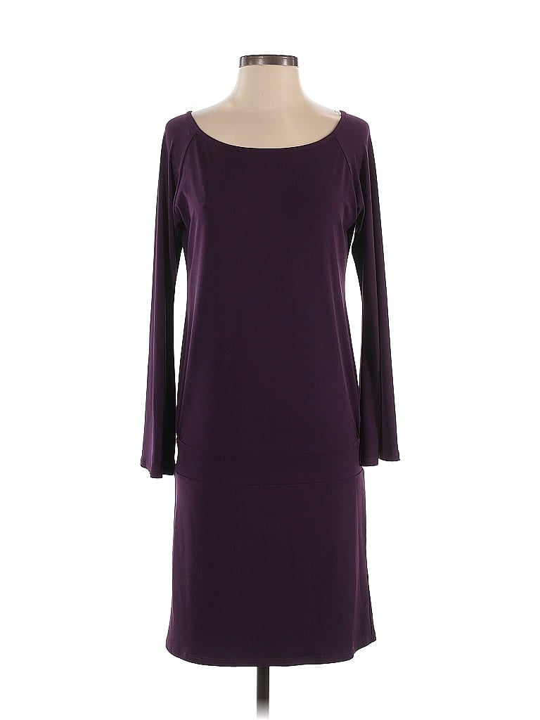 Pre-owned Moda International Casual Dress In Purple