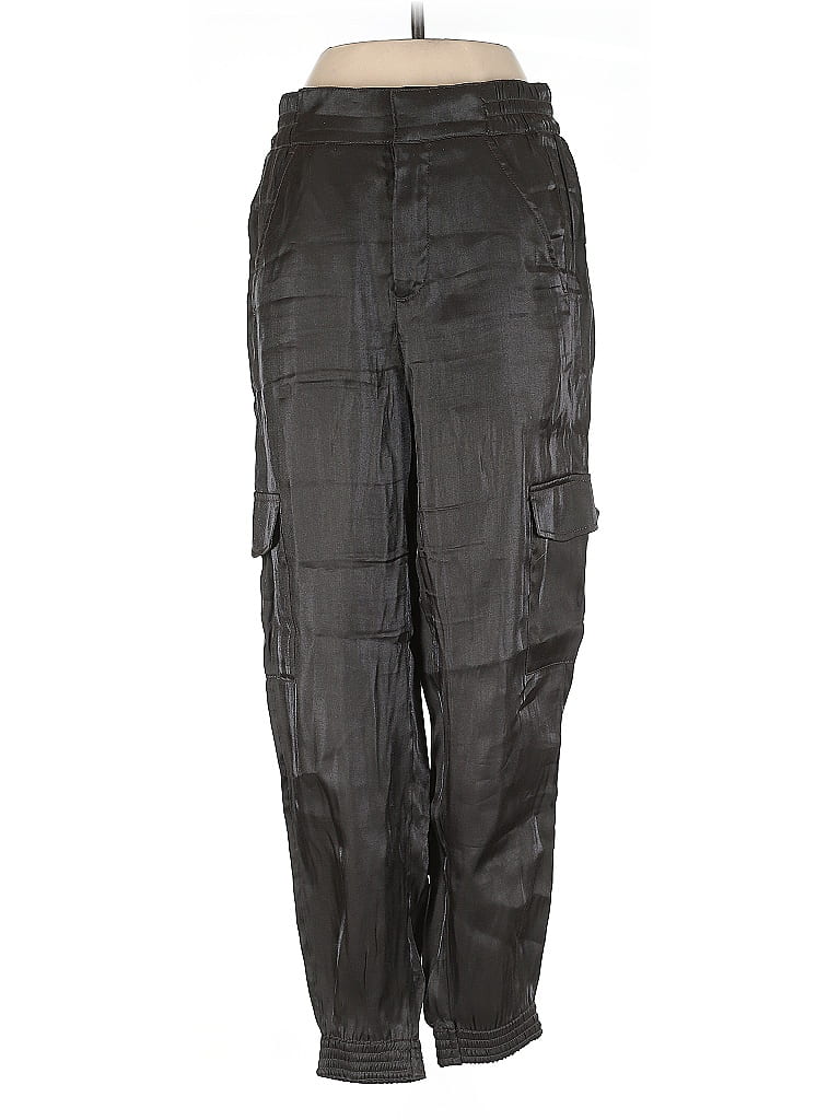 Pre-owned By Anthropologie Cargo Pants In Black