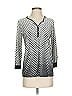 Notations Ivory 3/4 Sleeve Blouse Size S - photo 1