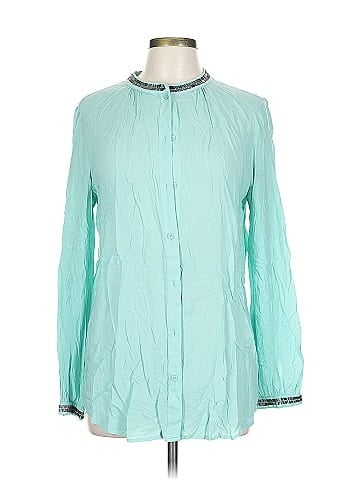 a.n.a. A New Approach Long Sleeve Blouse (view 1)