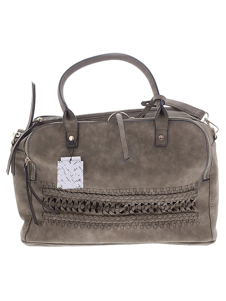 Assorted Brands Gray Green Satchel One size - photo 1