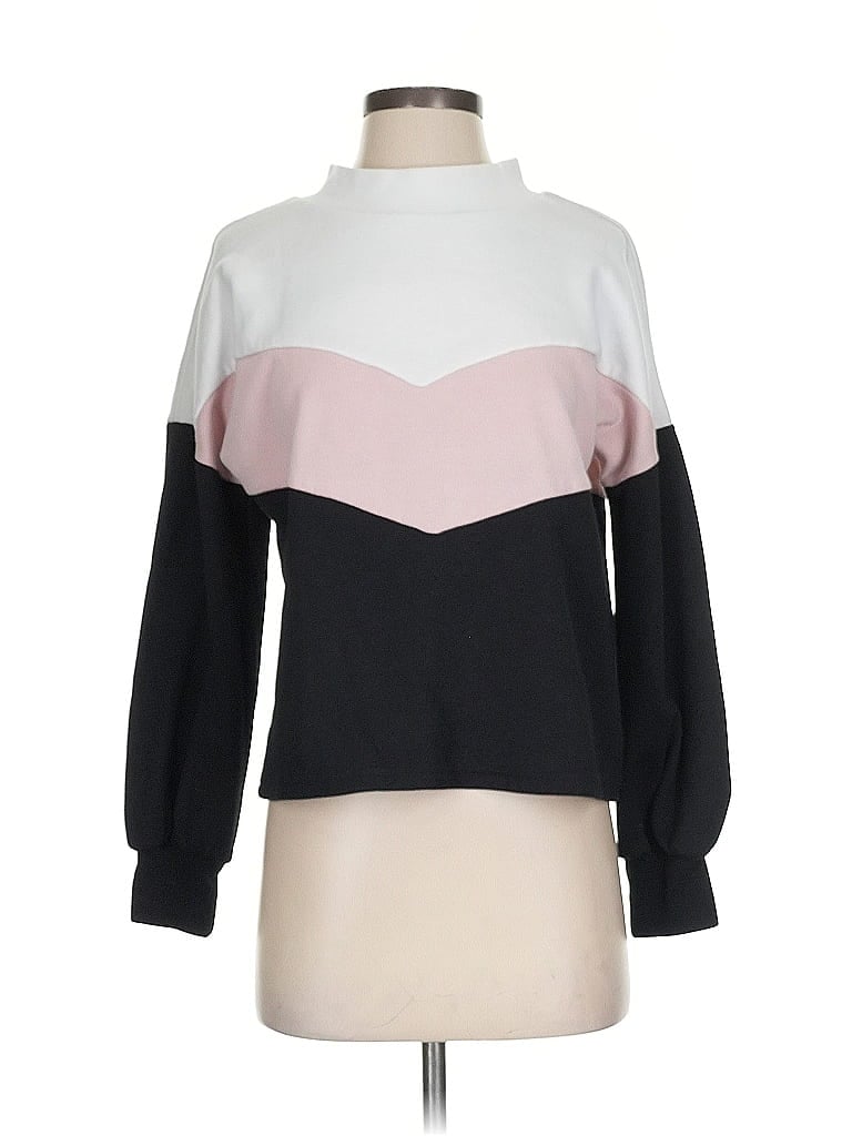 Pre-owned Unbranded Pullover Sweater In White