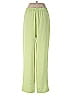 Victoria's Secret 100% Polyester Solid Green Casual Pants Size XS - photo 2