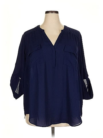 Torrid 3/4 Sleeve Blouse (view 1)