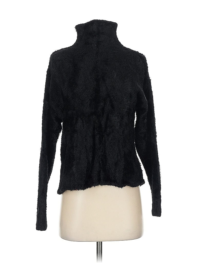 Pre-owned Bella Dahl Turtleneck Sweater In Black