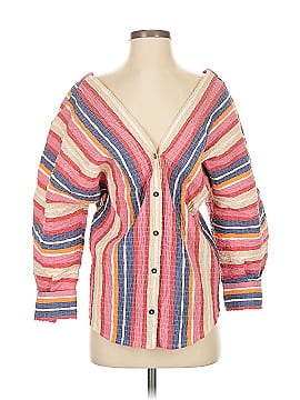 Mara Hoffman 3/4 Sleeve Button Down Shirt