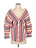 Mara Hoffman Pink 3/4 Sleeve Button-Down Shirt Size XS - photo 1