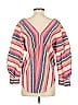 Mara Hoffman Pink 3/4 Sleeve Button-Down Shirt Size XS - photo 2