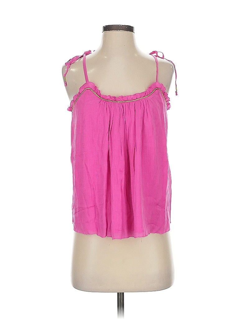 Louise Misha 100% Viscose Solid Pink Sleeveless Blouse Size EU (FR) 34 / US 2 - photo 1
