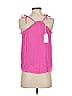 Louise Misha 100% Viscose Solid Pink Sleeveless Blouse Size EU (FR) 34 / US 2 - photo 2