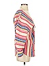 Mara Hoffman Pink 3/4 Sleeve Button-Down Shirt Size XS - photo 4