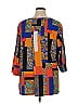 Jones Studio Orange 3/4 Sleeve T-Shirt Size 1X - photo 2